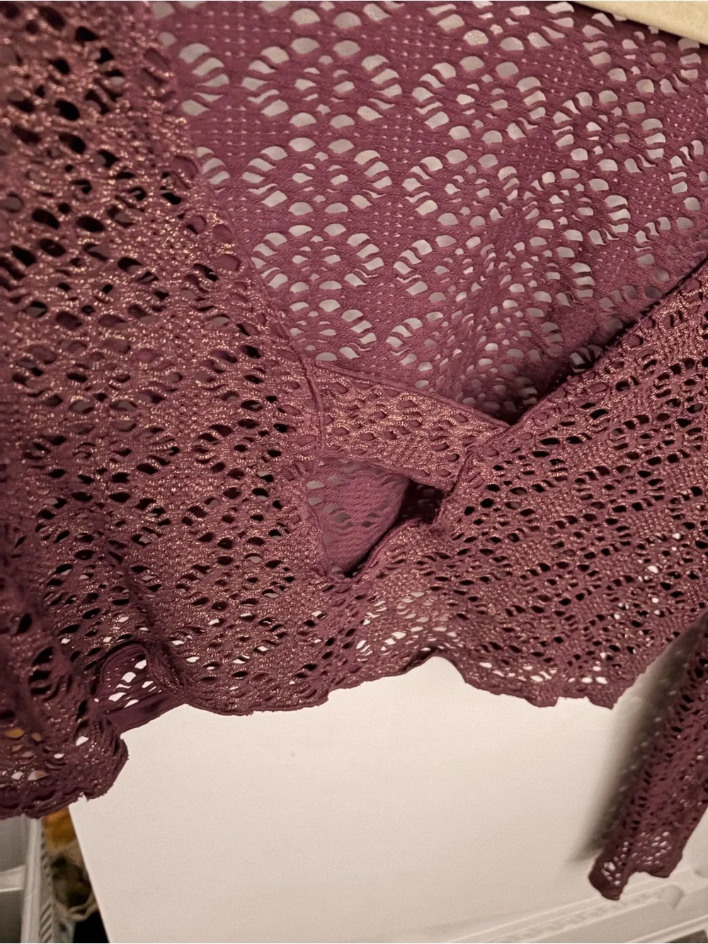 Free People open crochet